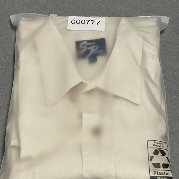 VTG Geronimo Trail Guest Ranch Shirt Mens Large Beige Embroidered Heavy Cotton - Picture 13 of 13